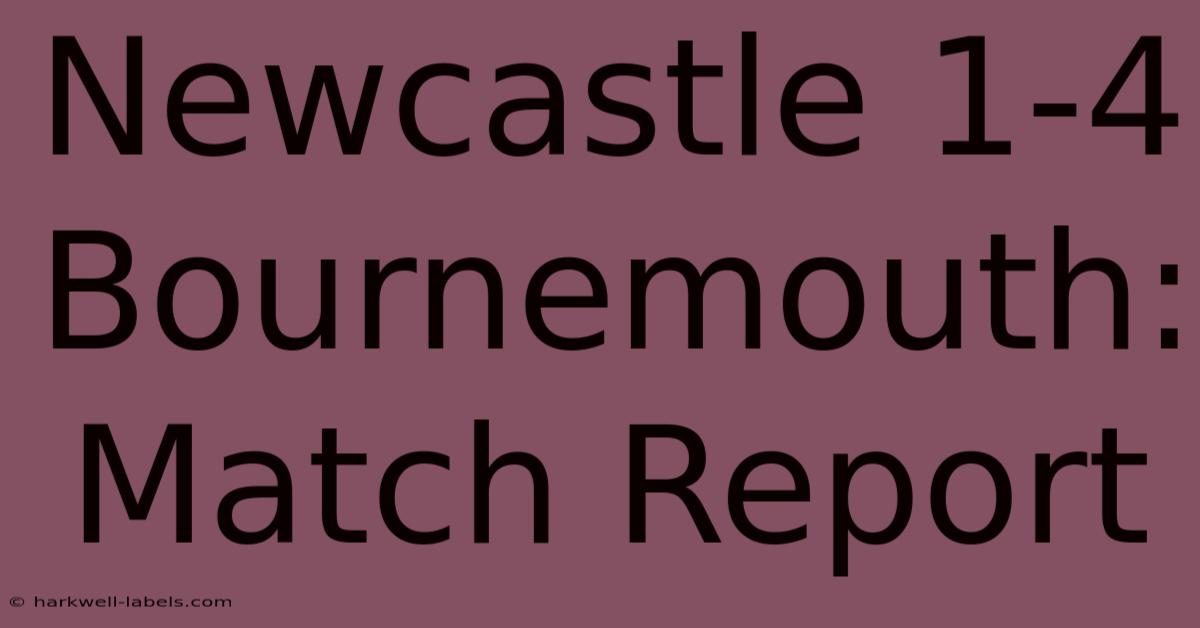 Newcastle 1-4 Bournemouth: Match Report