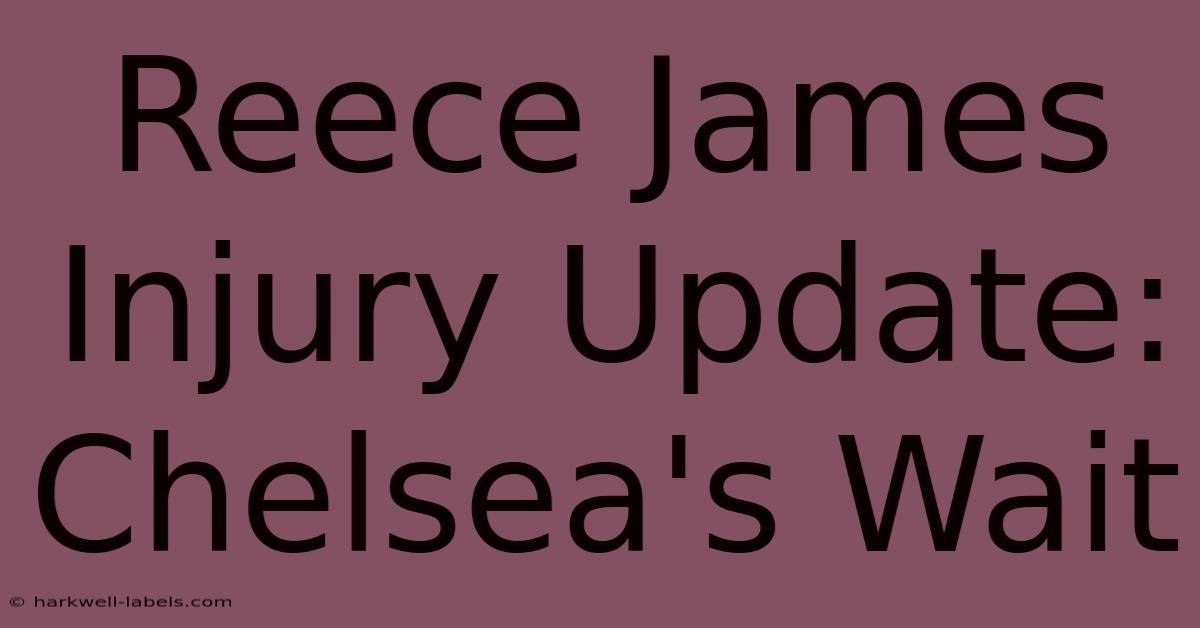 Reece James Injury Update: Chelsea's Wait